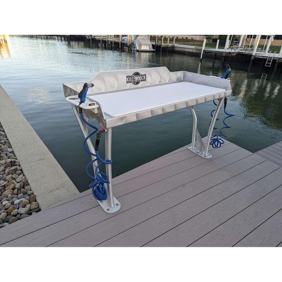 5.5 Upscale Fish Cleaning Station with Flat Base image number 0