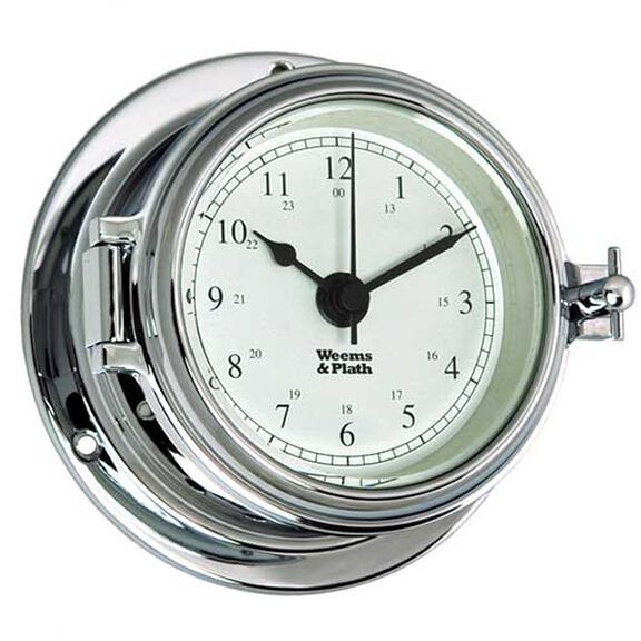 Endurance II 105 Quartz Clock, Chrome image number 0