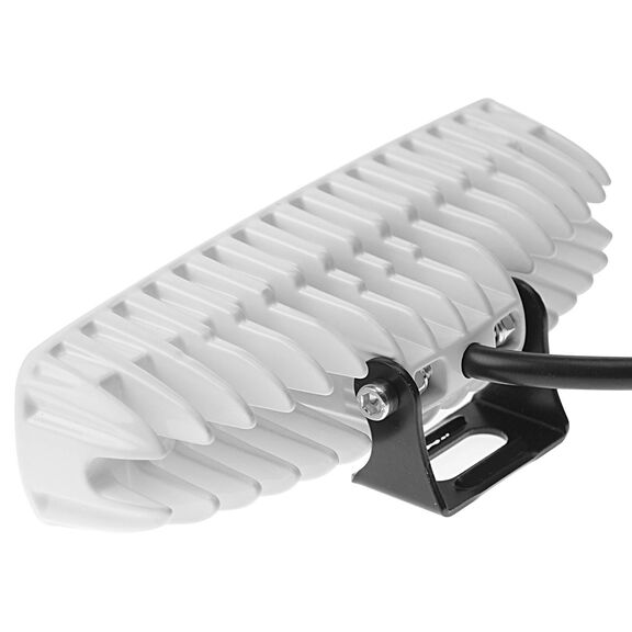 Six LED Aluminum Spreader/Docking Light with Stainless Steel Bracket, Blue/White image number 1