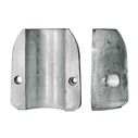 Clamp Shaft Zinc Prop Nut Anode, 1.75" ID, 3.33" OD, 4"H image number 1