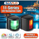 SEAFLO LED Port and Starboard Navigation Light Combo Black 12V 2NM Regular image number 6