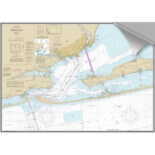 Penobscot River Decorative Nautical Chart