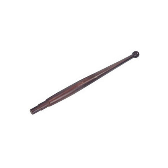 18" Mahogany Wooden Flagpole with Screw Hook image number 0