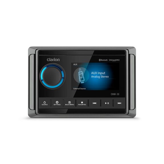 CMM-30 Marine Source Unit with Full-Color LCD Display image number 3