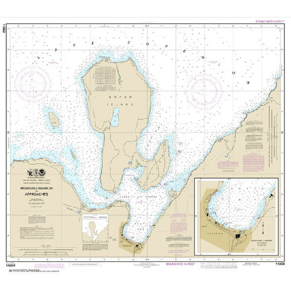 #14969 Munising Harbor & Approaches Munising Harbor image number 0