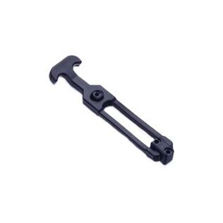 Flexible T-Handle Latch, Front Mount, Black