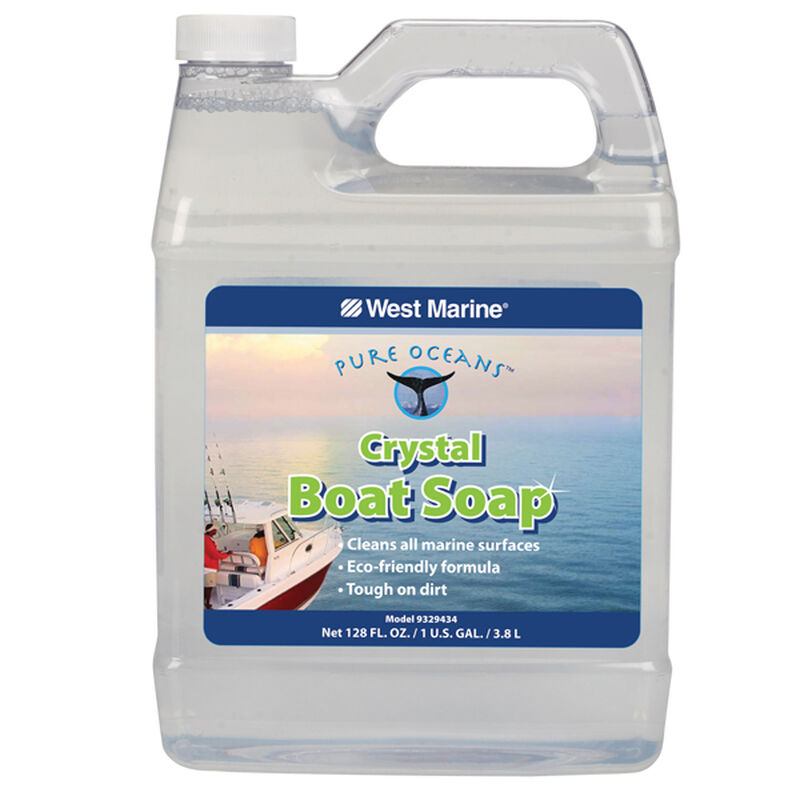 Pure Oceans Crystal Boat Soap, Gallon image number null