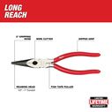 8" Long Nose-Dipped Pliers image number 1