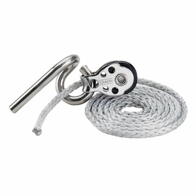 Dinghy Clew Hook with 404 Block