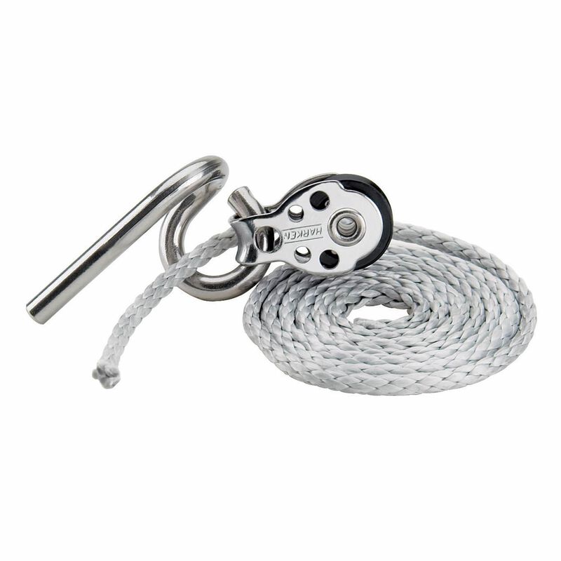 Dinghy Clew Hook with 404 Block image number 0