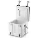 Halftime Water Cooler, 3 Gallon Hard-Sided Water Cooler, White image number 1