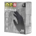 5 Mil Heavy Duty Black Nitrile Gloves, 50-Pack image number 1