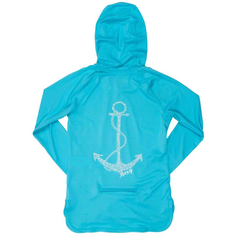 ROXY Women's Sandy Hooded Rash Guard West Marine
