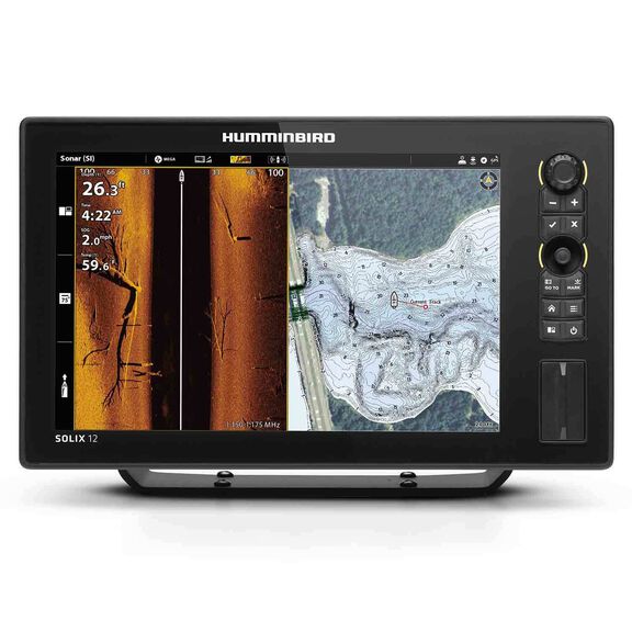 Solix 12 Chirp MSI+ GPS G2 Multifunction Display with Basemap Charts image number 0