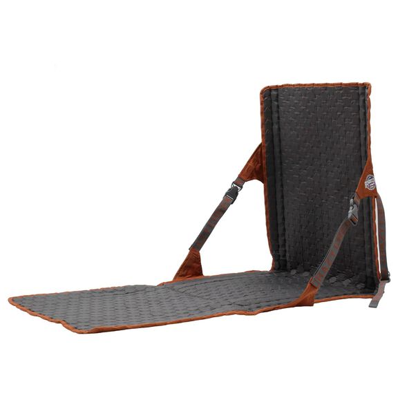 Crazy Creek HEX 2.0 PowerLounger for Day Hiking & Backpacking Trips, 250 LBS Weight Capacity, Adjustable Straps, Compact Design, Water-Resistant, Copper/Slate image number 0