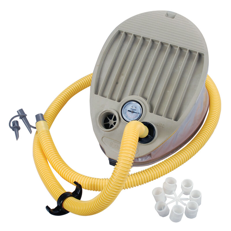 WEST MARINE Bravo 8M Foot Pump with Gauge Meter West Marine