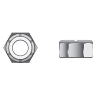 Stainless Steel Metric Nylon Insert Locknuts