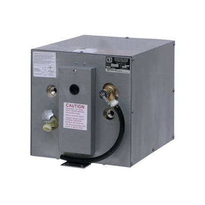 6-Gallon Water Heater with Galvanized Steel Case, Rear Exchanger, Horizontal Orientation, 120V