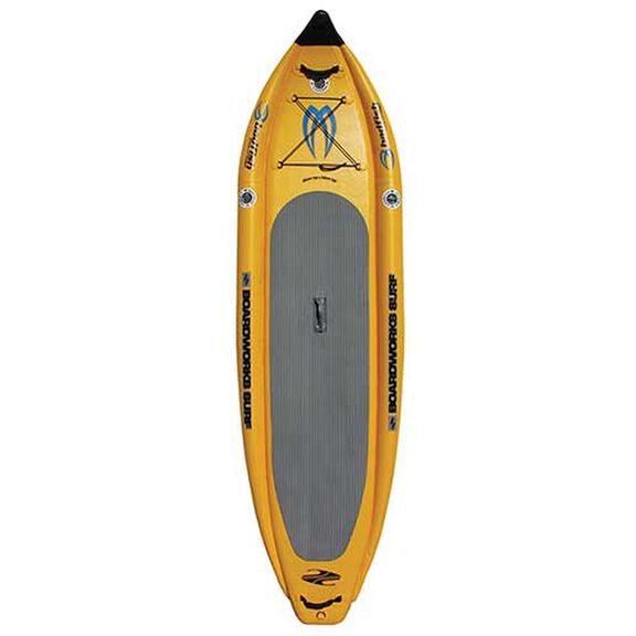 11'6" Badfish MCIT Inflatable Stand-Up Paddleboard, Yellow image number 0