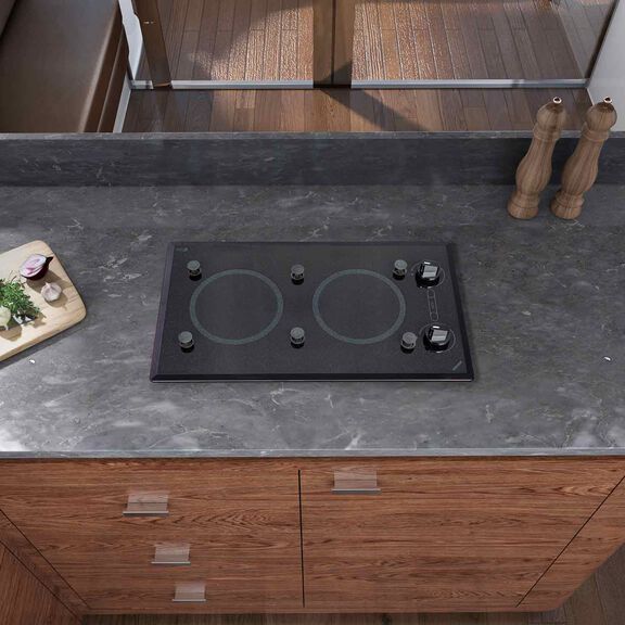 Mediterranean 2 Burner Small Marine Cooktop with PUPS&trade;, 120V image number 3