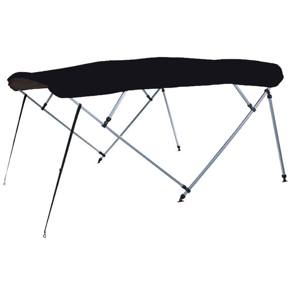 4-Bow 1" Square Tube Pontoon Bimini Top Complete Kits image number 0
