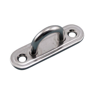 2 5/8" Stainless Steel Oblong Pad Eye