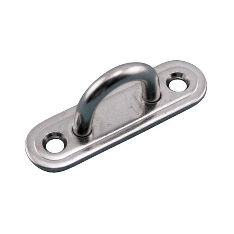 2 5/8" Stainless Steel Oblong Pad Eye image number 0