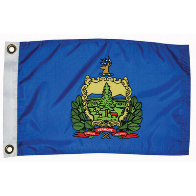 Vermont State Flag, 12" x 18"