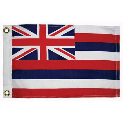 Hawaii State Flag, 12" x 18"