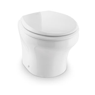 MasterFlush MF 8120 Electric Macerator Toilet, Low Profile, 24V, White