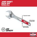 8" Adjustable Wrench image number 1