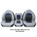 3303 Pro-Angler Series Bass Bucket Seat, 2-Piece Set image number 3