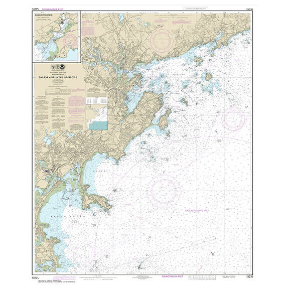 #13275 Salem & Lynn Harbors Manchester Harbor image number 0