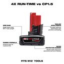 M12&trade; REDLITHIUM&trade; XC 6.0Ah Extended Capacity Battery Pack image number 1