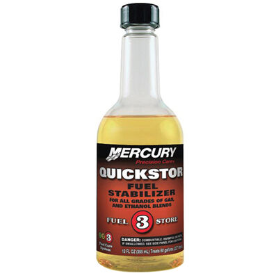 Quickstor Fuel Treatment and Stabilizer, 12 oz.