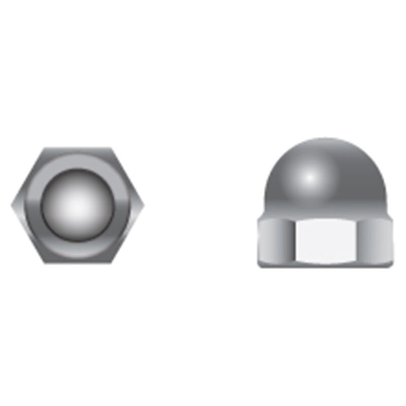 5/8-11 Stainless Steel Cap Nut image number 0