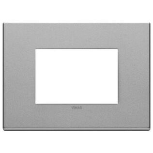 Vimar Eikon Total Look 22653.02 3-Module Cover Plate, Antique White