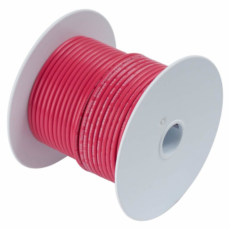 14 AWG Primary Wire, 18' Spool, Red image number 0