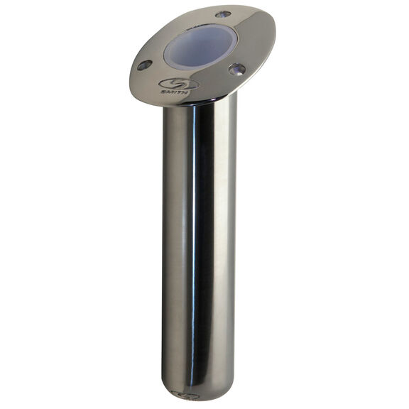 80 Series 30&deg; Stainless Steel Flush Mount Swivel Rod Holder image number 0