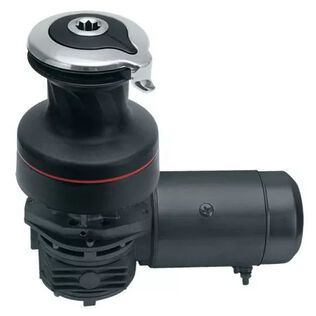 35 Electric Self-Tailing Radial Aluminum Winch &mdash; 2 Speed, 12V, Horizontal