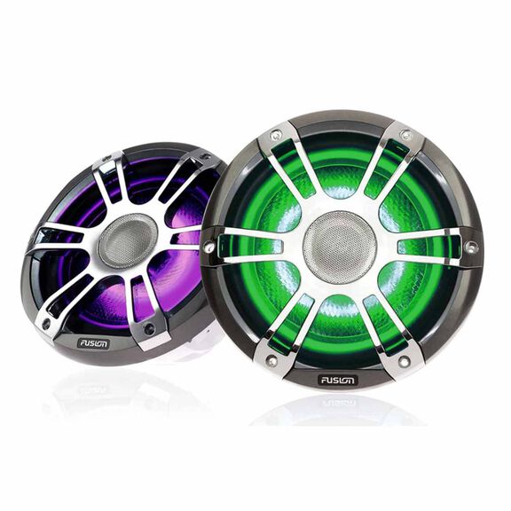 SG-FL772SPC Signature Series 3 7.7" 280-Watt Sports Chrome Marine Speakers with CRGBW image number 3