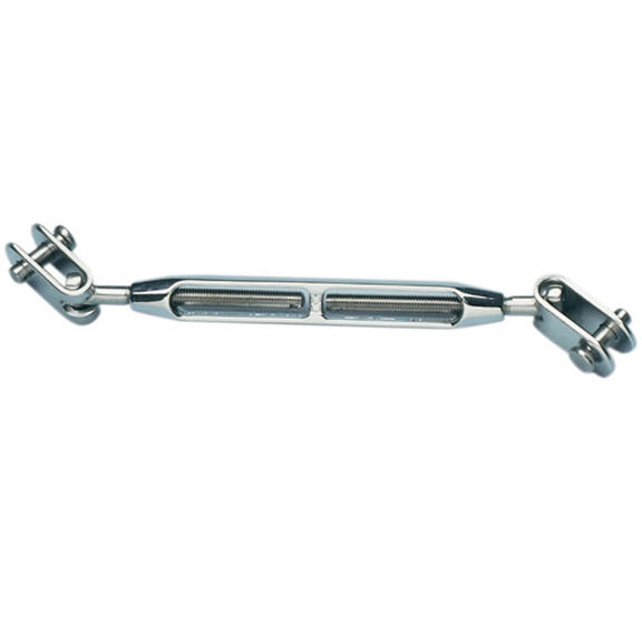 Chrome Turnbuckle for 5/32" - 3/16" Wire, 5/16" Pin image number 0
