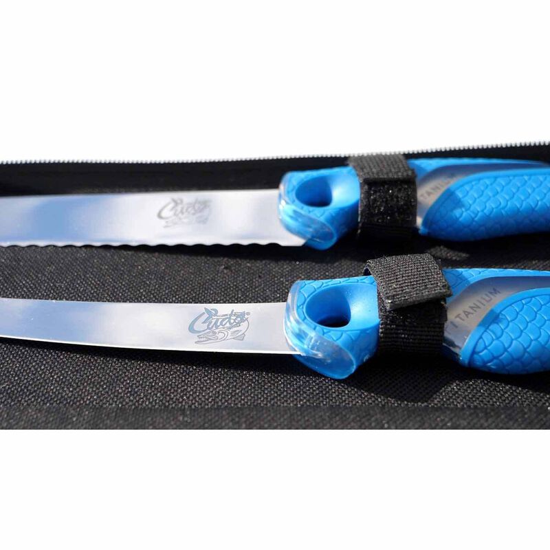 CUDA 6Piece Knife & Sharpener Set with Case West Marine