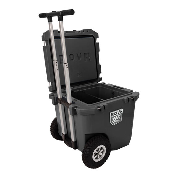 RollR 45 Quart Wheeled Hard Cooler with Telescopic Handle, Granite image number 3