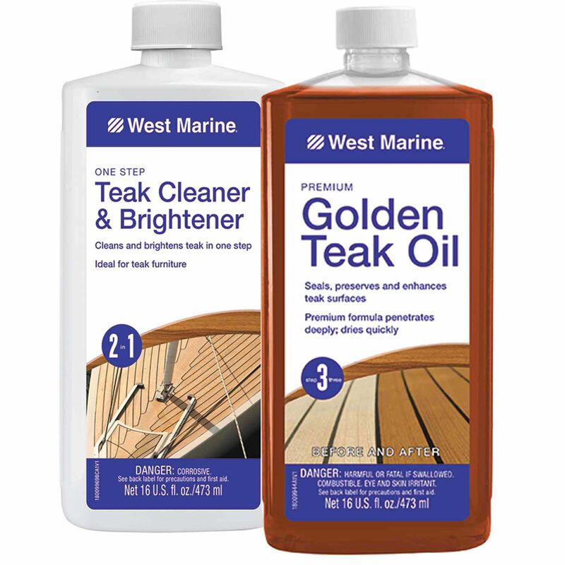 WEST MARINE Teak Care Kit West Marine
