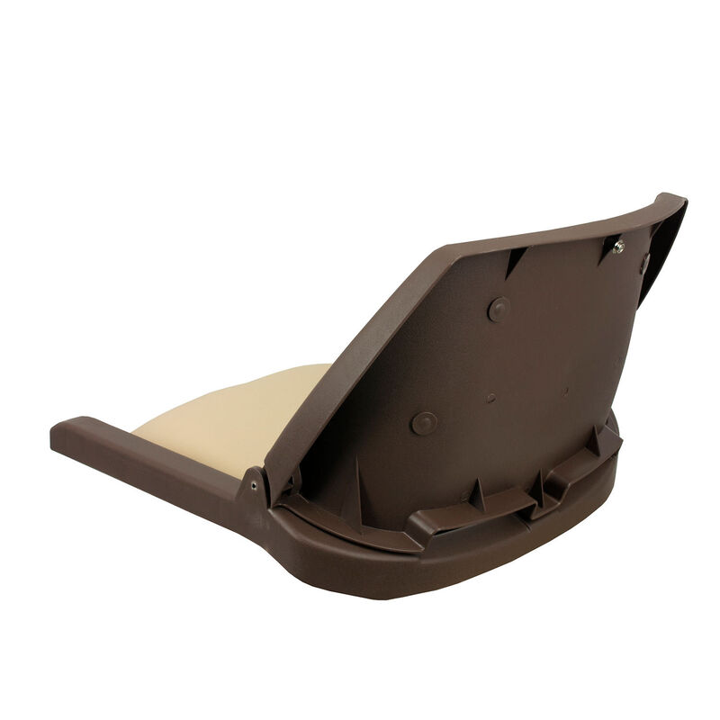 Traveler Folding Seat, Tan Upholstery With Brown Shell image number 2