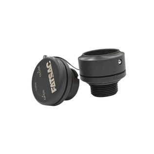 Female Quick Connect w/ Chain & Cap