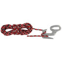 Large Silver Figure 9 Carabiner with Rope image number 0