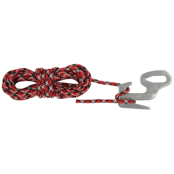Large Silver Figure 9 Carabiner with Rope image number 0
