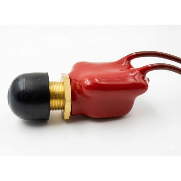 PVC Coated Push Button Switch Off/(On) 2 Position, SPST image number 1
